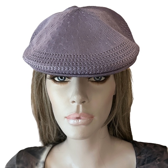 KANGOL Flat Cap Newsboy Hat Tropic 504 Ventair Lavender Born British Unisex NWOT - Picture 1 of 12